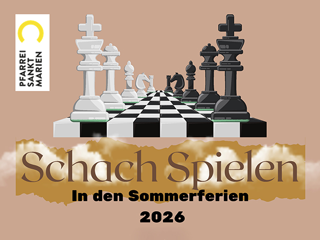 Schach spielen in den Sommerferien