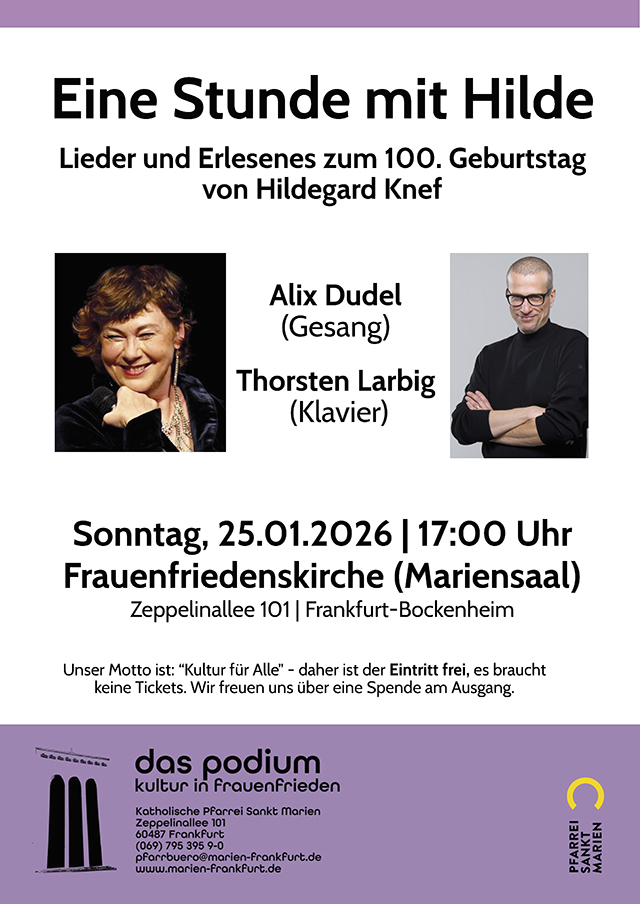 2026 01 25 Podium Konzert Hilde
