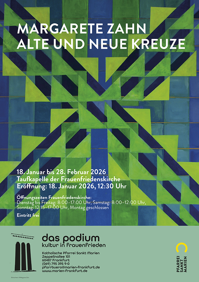 Plakat Podium Margarete Zahn 2026 DIN A1